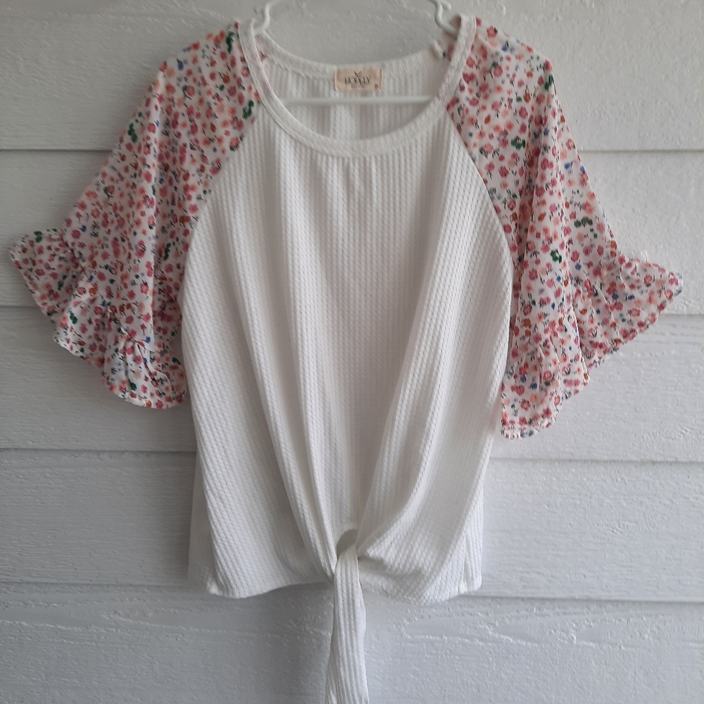 Hopely Waffle Knit Top